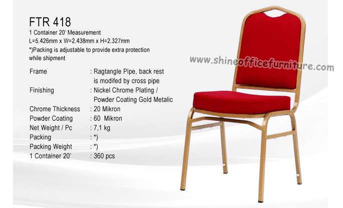  Futura  Kursi  Susun Kursi  Kantor Shine Office Furniture